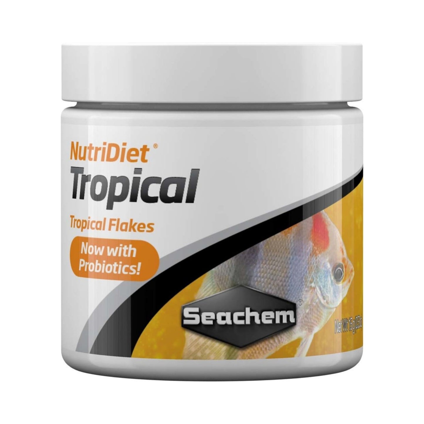 Seachem Laboratories NutriDiet Tropical Flakes Fish Food 1ea/0.5 oz.