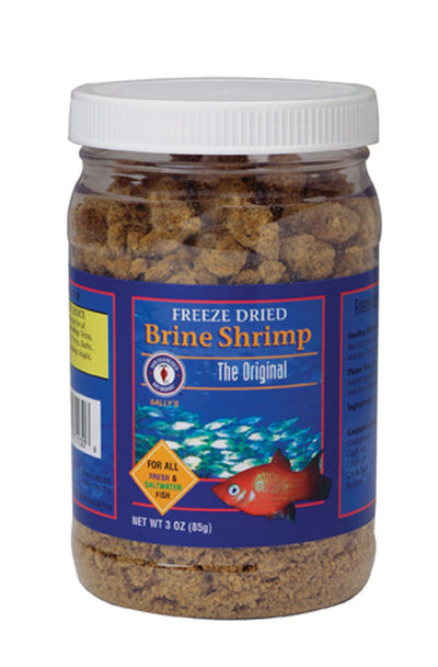 San Francisco Bay Brand Brine Shrimp Freeze Dried Fish Food 1ea/3 oz