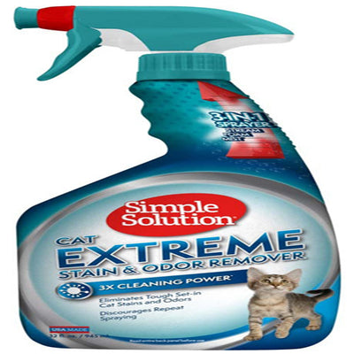 Simple Solution Extreme Cat Stain & Odor Remover Spray 1ea/32 fl oz