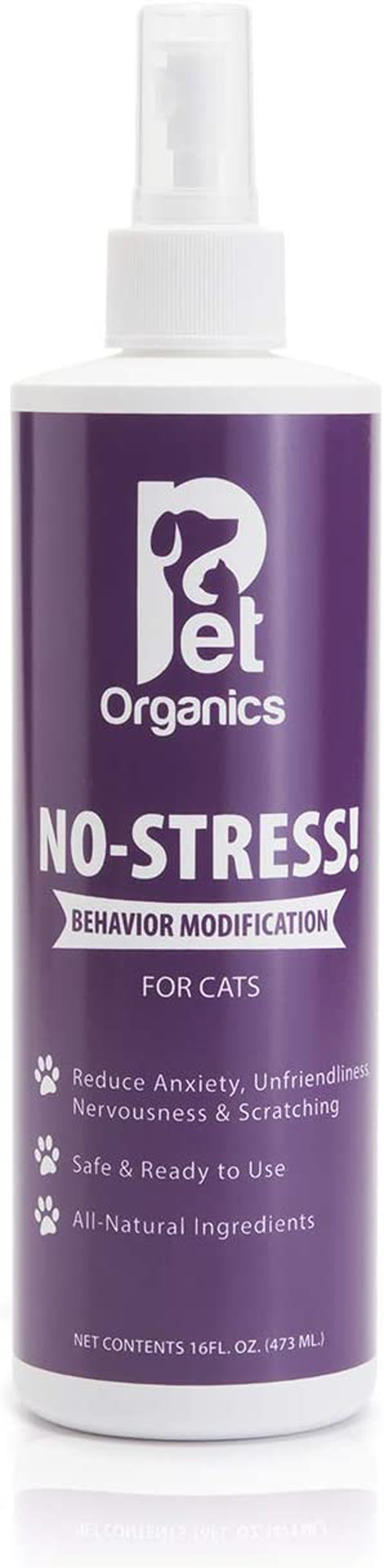 Pet Organics No-Stress Behavior Modification Spray for Cats 1ea/16 oz