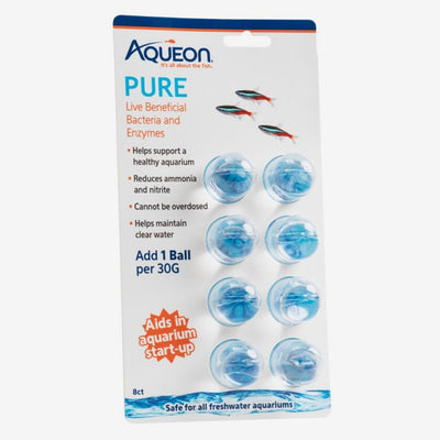 Aqueon Pure Bacteria Supplement 8 Pack 6ea/30 gal