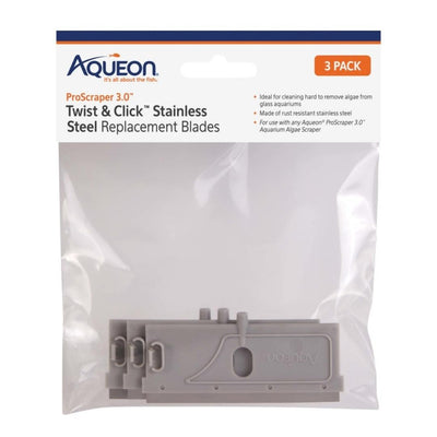 Aqueon ProScraper 3.0™ Twist & Click™ Stainless Steel Replacement Blades 1ea/One Size