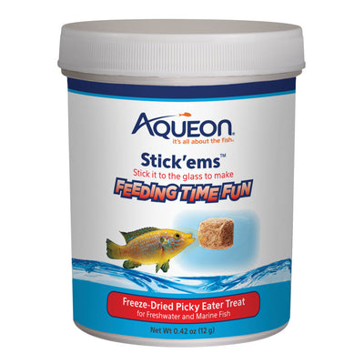 Aqueon Stick'ems Freeze-Dried Picky Eater Treat 1ea/0.42 oz