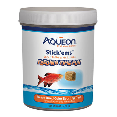 Aqueon Stick'ems Freeze-Dried Color Boosting Treat 1ea/0.42 oz
