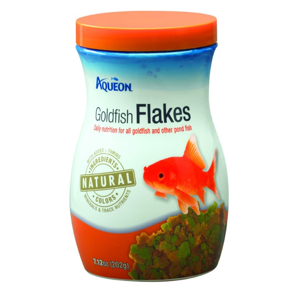 Aqueon Goldfish Flakes 1ea/7.12 oz