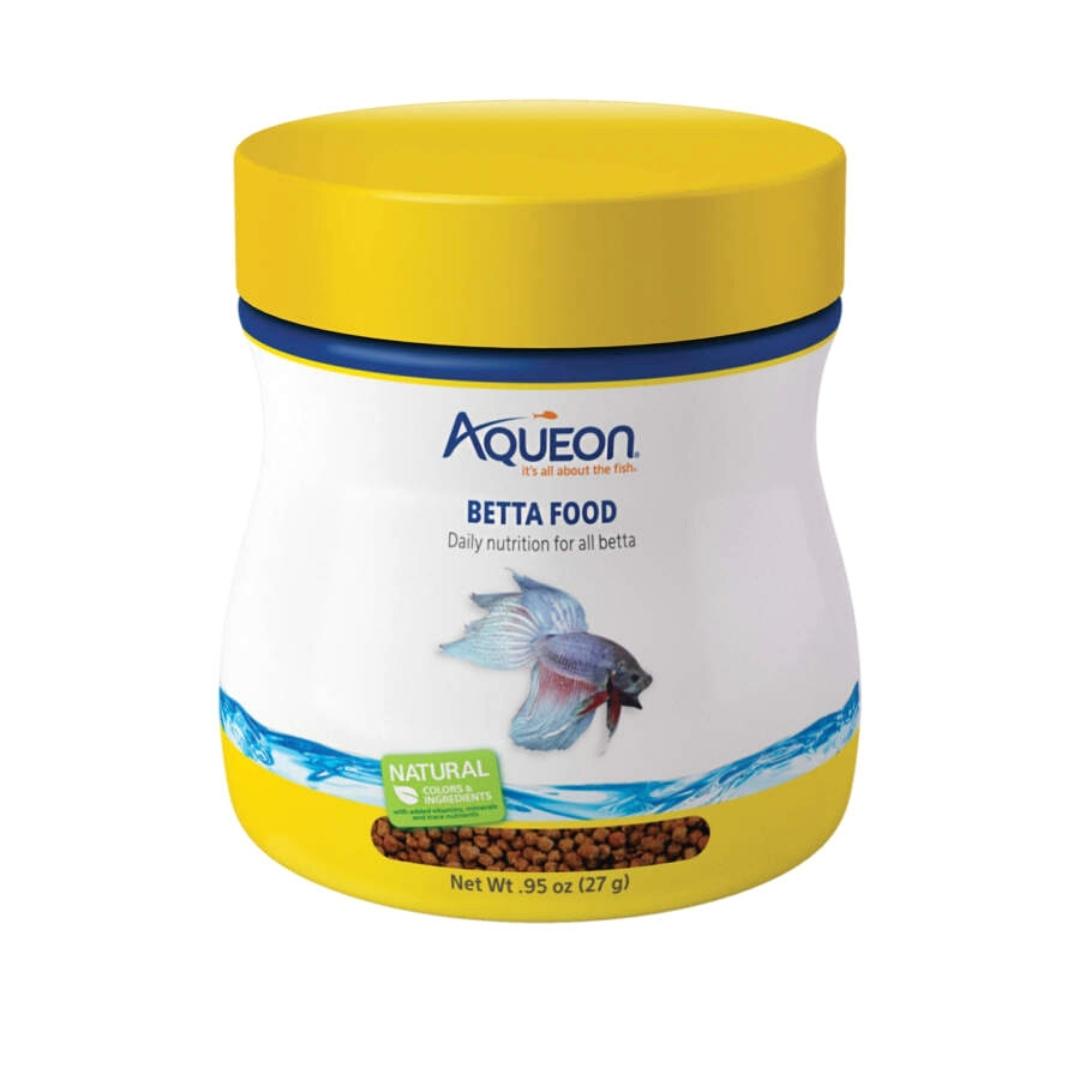 Aqueon Betta Fish Food Floating Pellet 1ea/.95 oz