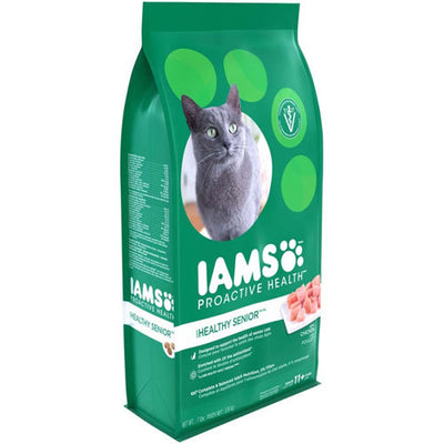 IAMS Proactive Health Senior Dry Cat Food Chicken 1ea/7 lb