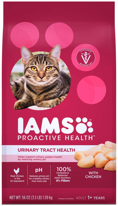 IAMS Proactive Health Urinary Tract Health Adult Dry Cat Food Chicken 1ea/3.5 lb