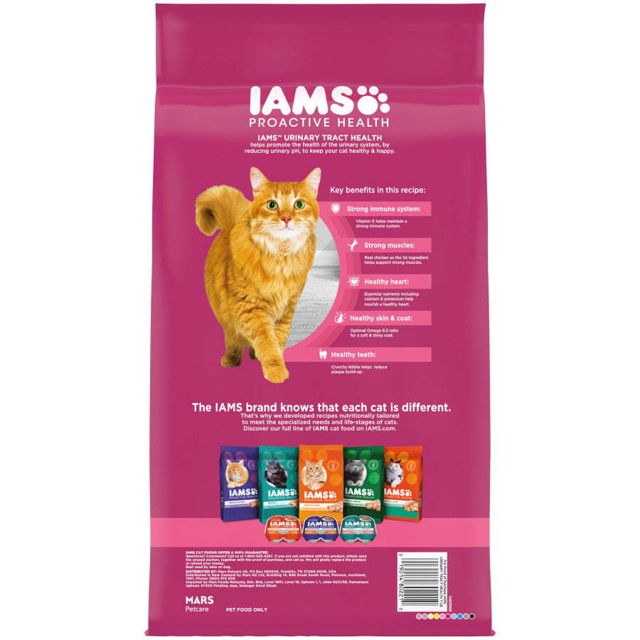IAMS Proactive Health Urinary Tract Health Adult Dry Cat Food Chicken 1ea/7 lb