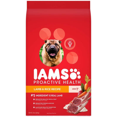 IAMS Minichunks Adult Dry Dog Food Lamb & Rice 1ea/15 lb