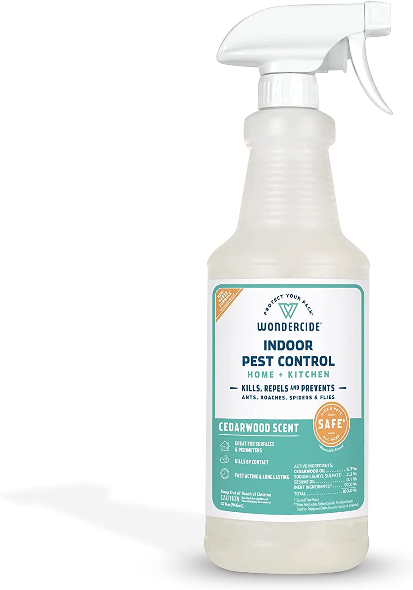 Wondercide Flea Tick And Mosquito Control Spray 32 oz.-Cedar
