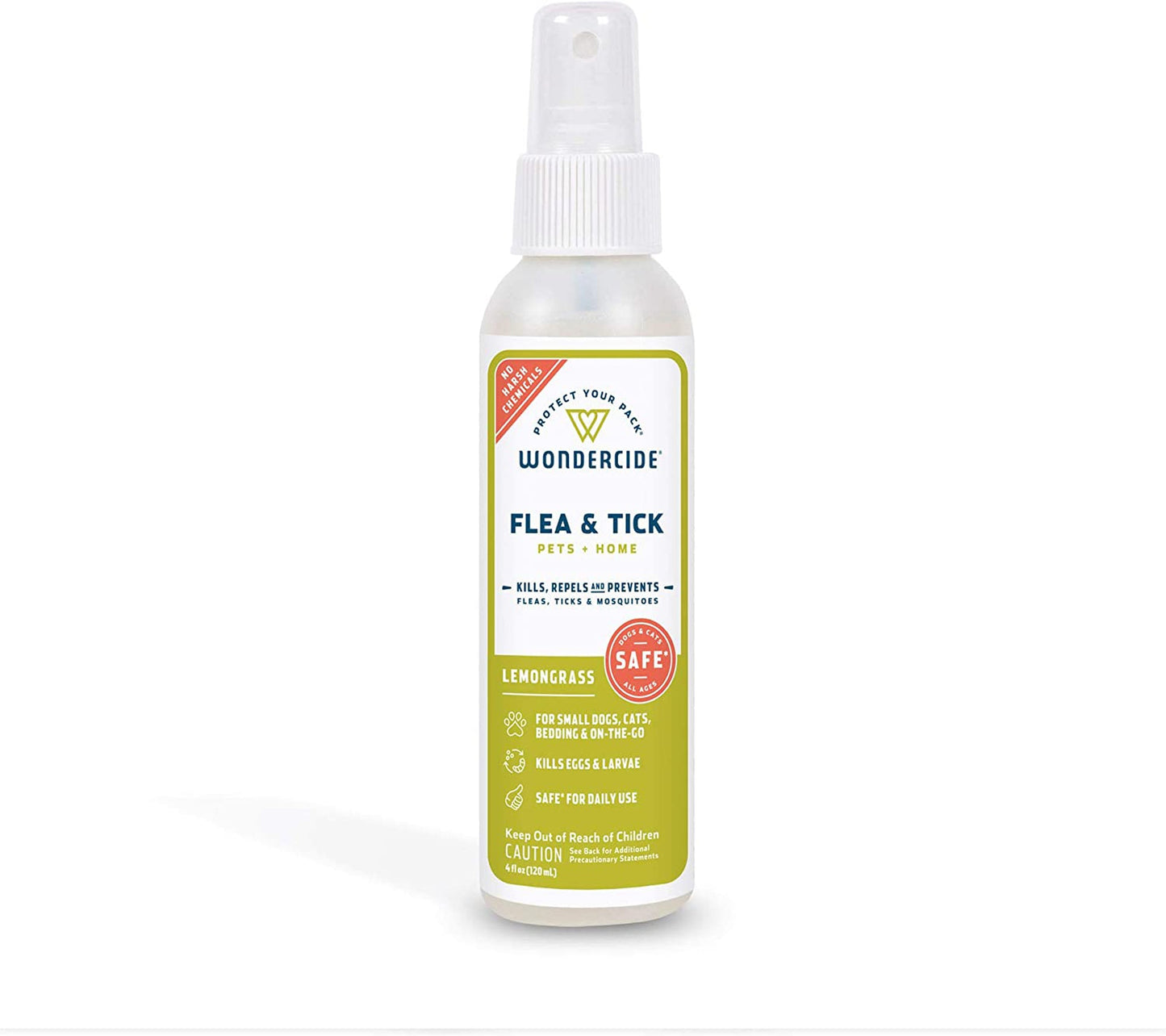 Wondercide Flea Tick And Mosquito Control Spray 4 oz.-Lemongrass