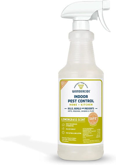 Wondercide Flea Tick And Mosquito Control Spray 32 oz.-Lemongrass