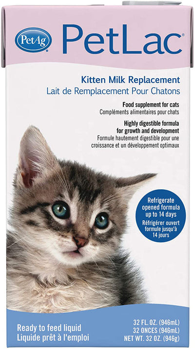 PetLac Kitten Milk Replacement Liquid 1ea/32 fl oz