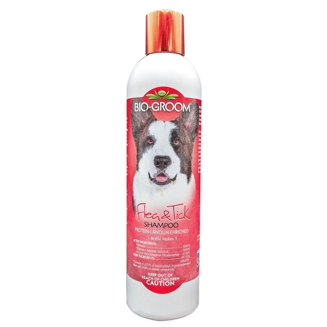 Bio Groom Flea & Tick Shampoo for Dogs 1ea/12 fl oz