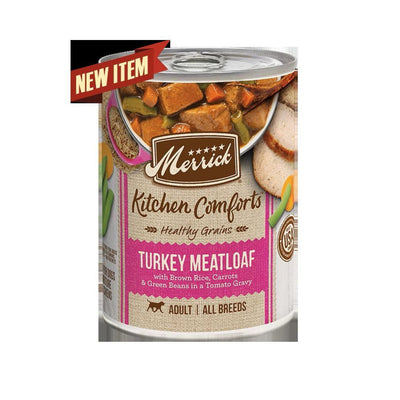 Merrick Dog Kitchen Comfort Turkey 12.7oz. (Case of 12)