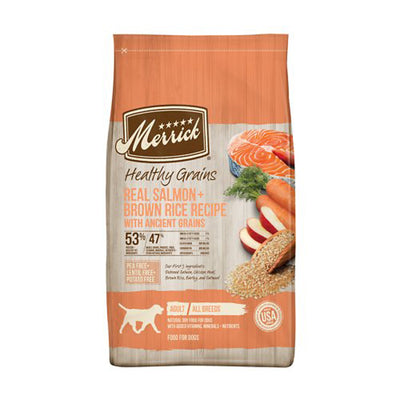 Merrick Dog Grain Salmon And Brown Rice 25Lb