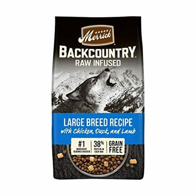 Merrick Dog Backcountry Grain Free Large Breed 20Lb