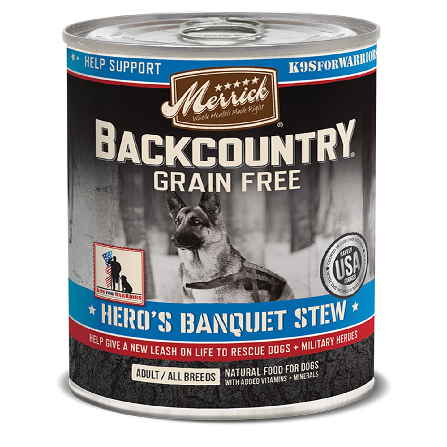 Merrick Dog Backcountry Hero Banquet 12.7oz. (Case of 12)