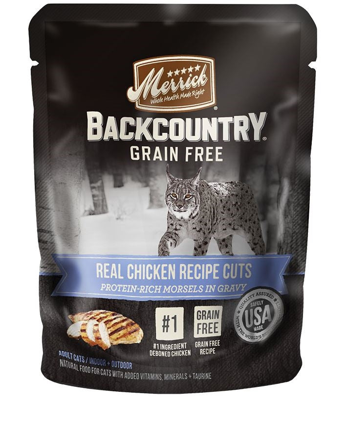 Merrick Cat Backcountry Real Chicken 3oz. (Case of 24)