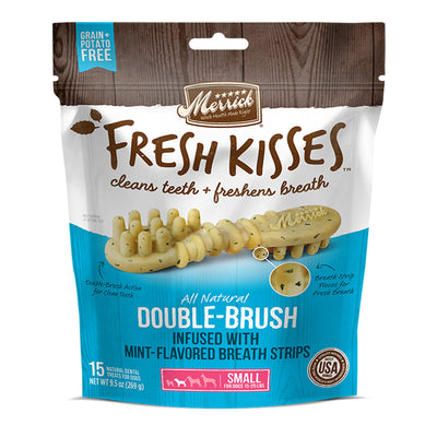 Merrick Dog Fresh Kisses Mint Strips Small 5.5oz. 9 Count