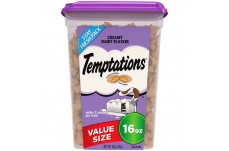 Temptations Classics Crunchy & Soft Adult Cat Treats Creamy Dairy 1ea/16 oz