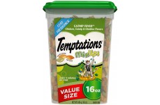 Temptations MixUps Crunchy & Soft Adult Cat Treats Catnip Fever 1ea/16oz.