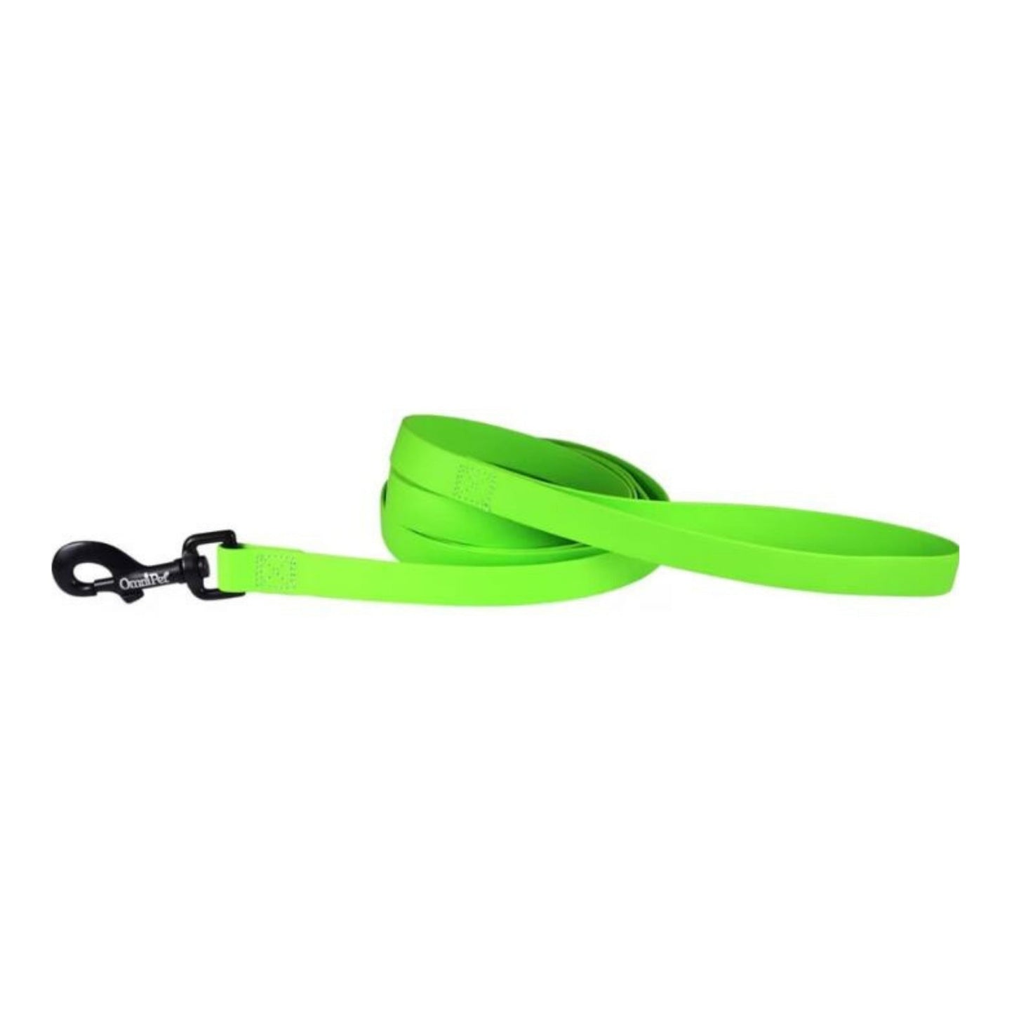 Omni Pet Carnival Biothane Dog Lead Lime Green 3/4in. x 6ft.