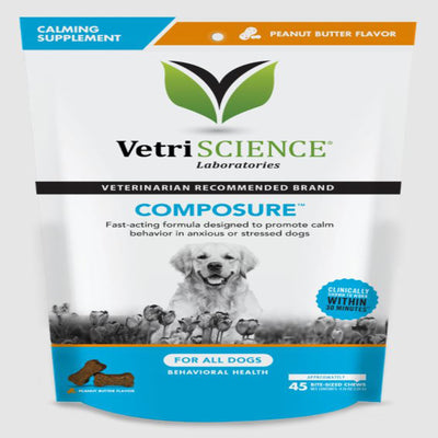 Vetriscience Dog Composure Peanut Butter 5.64 oz.