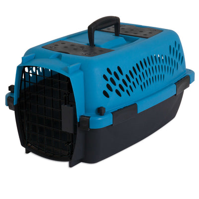 Aspen Fashion Pet Porter Dog Kennel Hard-Sided Breeze, Black 1ea/19 in