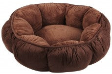 Aspen Puffy Round Pet Bed Assorted 1ea/18 in