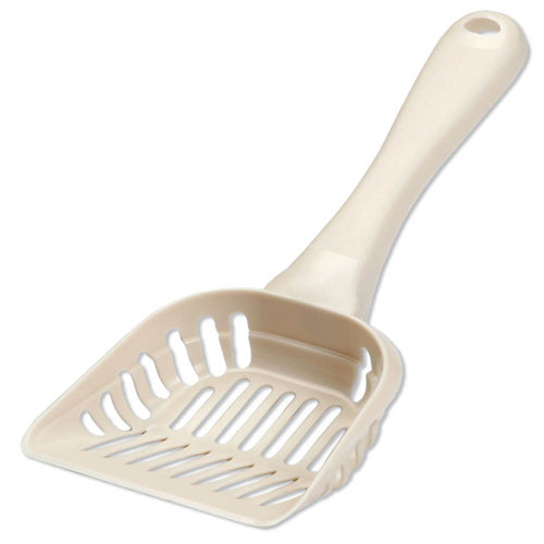 Petmate Cat Litter Scoop with Microban Bleached Linen 1ea/LG