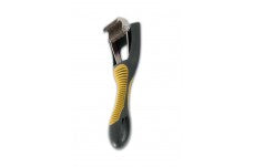 JW Pet GripSoft Cat Deshedding Tool Gray, Yellow 1ea/One Size