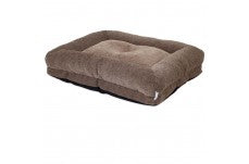 LA Z BOY Rosie Dog Lounger Bed Greystone Taupe 1ea/35 In X 27 in, One Size