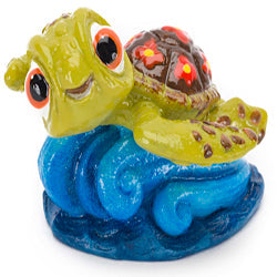 Disney Squirt Aquarium Statue Green, Brown, Blue 1ea/1.25 in, Mini