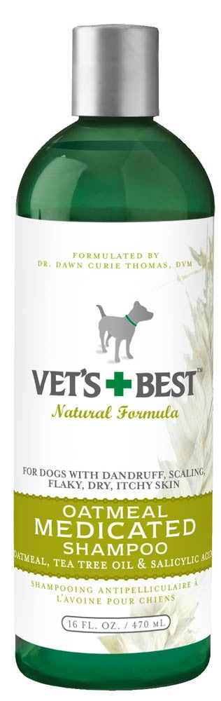 Vet's Best Oatmeal Medicated Shampoo 1ea/16 fl oz