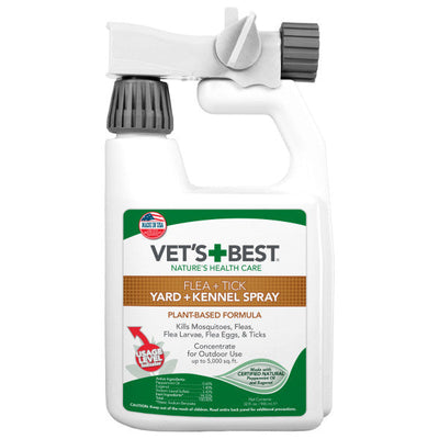 Vet's Best Natural Flea and Tick Yard and Kennel Spray 1ea/32 fl oz