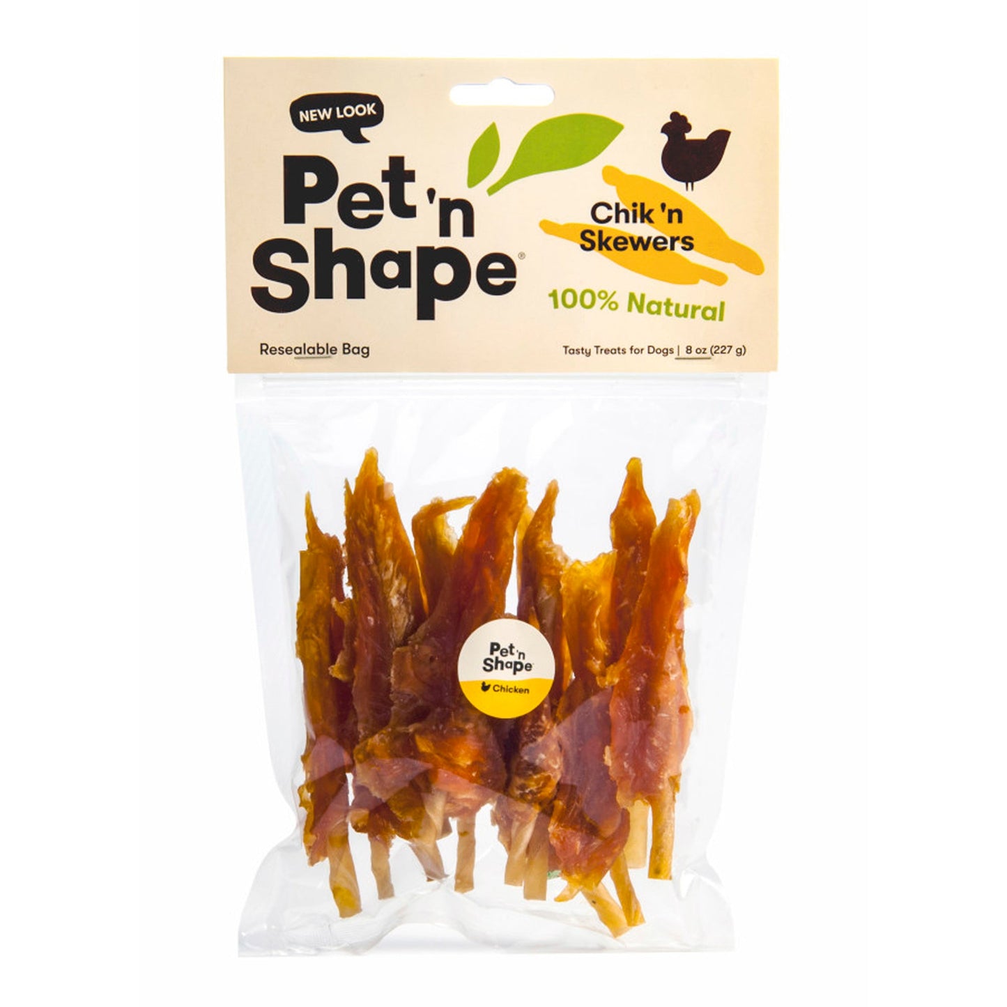 Pet 'N Shape Chik 'n Skewers Dog Treat 1ea/8 oz