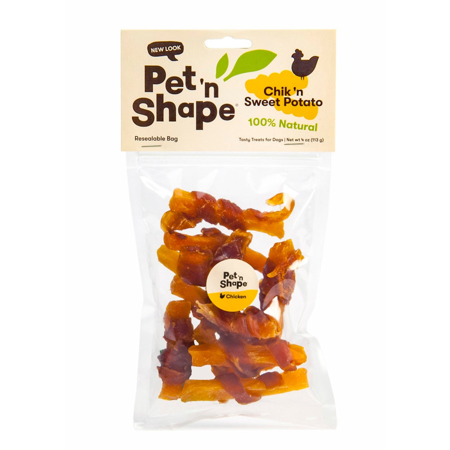 Pet 'N Shape Chik 'n Sweet Potato Dog Treat 1ea/4 oz