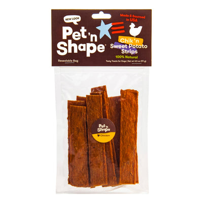 Pet 'N Shape Chik 'n Sweet Potato Strips Dog Treat 1ea/3.5 oz