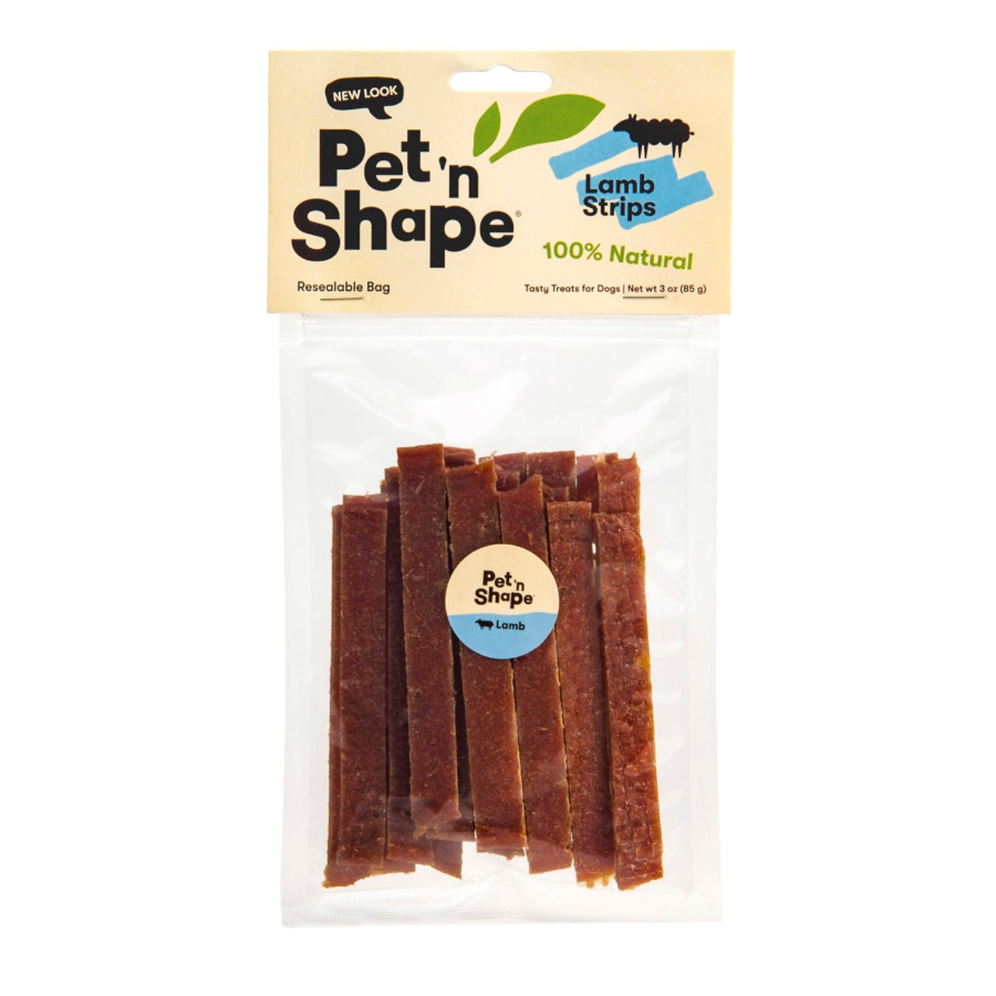 Pet 'N Shape Lamb Strips Dog Treats 1ea/3 oz