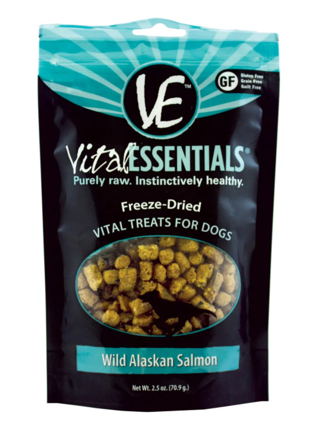 Vital Essentials Fd Vital Treats - Wild Alaskan Salmon 2.5oz.