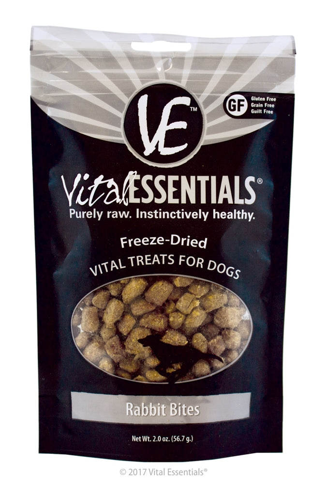 Vital Essentials Fd Vital Treats - Rabbit Bites 2oz.
