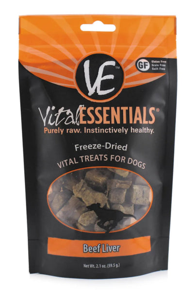 Vital Essentials Fd Vital Beef Liver Treat 2.1oz.