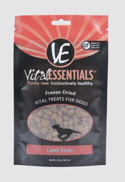 Vital Essentials Dog Freeze-Dried Treat Lamb 2oz.