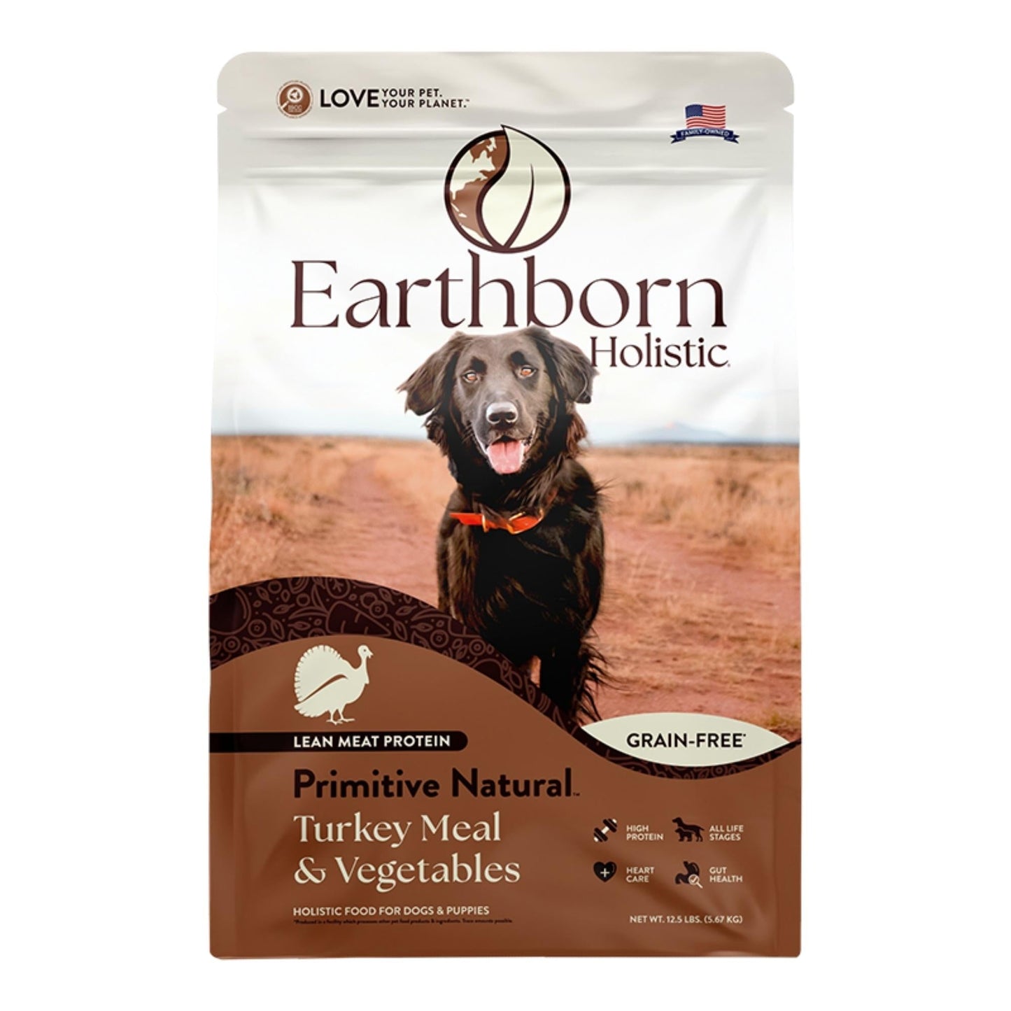 Earthborn Dog Grain Free Primitive Natural 12.5Lb