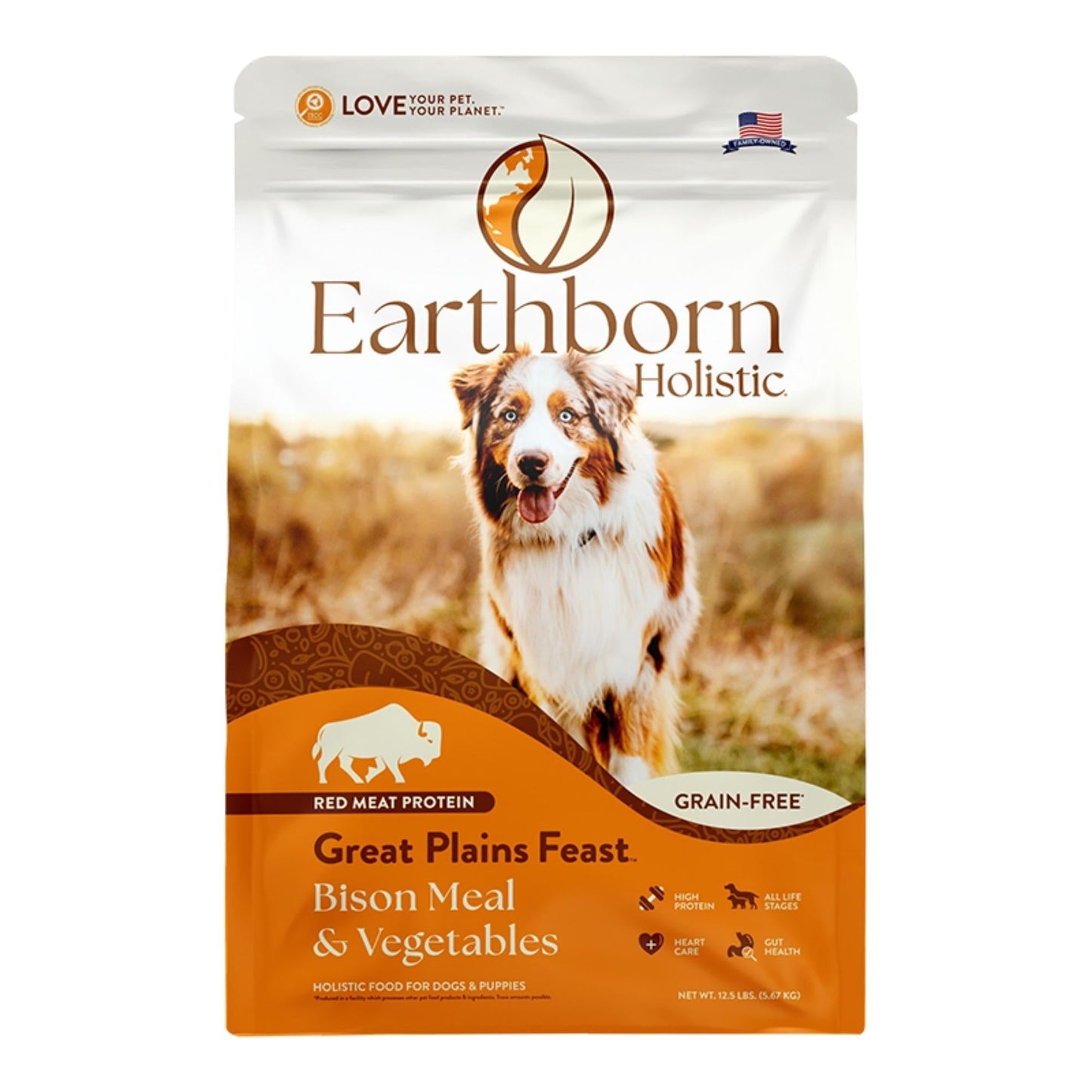 Earthborn Dog Grain Free Great Plains Feast 12.5Lb