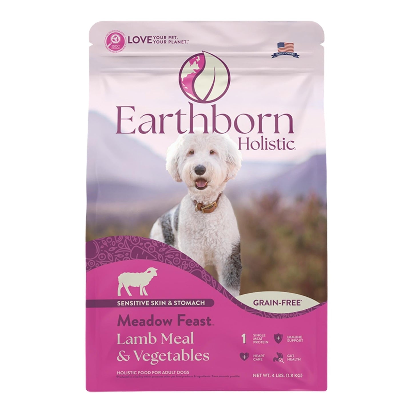 Earthborn Dog Grain Free Meadow Feast 4Lb