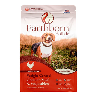 Earthborn Dog Grain Free Weight Control 25Lb