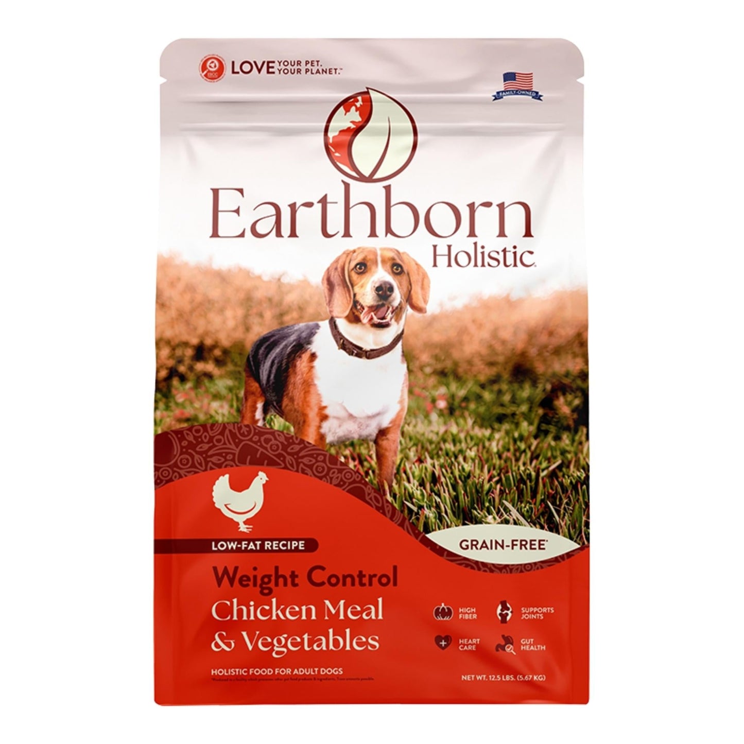 Earthborn Dog Grain Free Weight Control 12.5Lb
